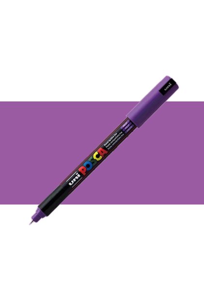 Posca Marker Pen Pc-1mr (0.7mm) Purple