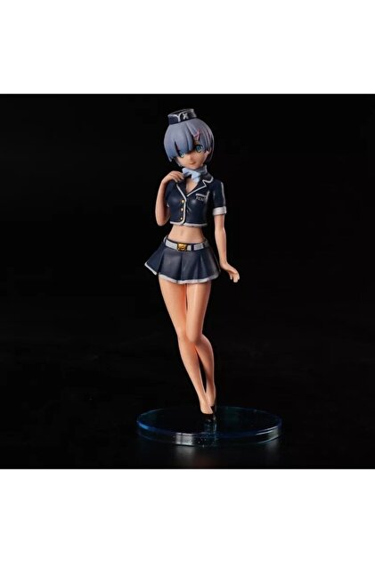 Bade Hediyelik Ram Rem Anime Aksiyon Figür Oyuncak Re:zero Kara