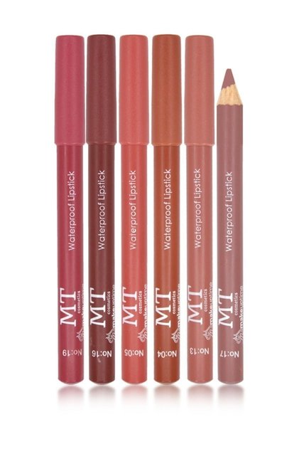 Matte 6-Piece Soft Lip Liner Set 01