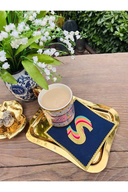 Rainbow's ́ Letter Cocktail Napkin (1 Piece)