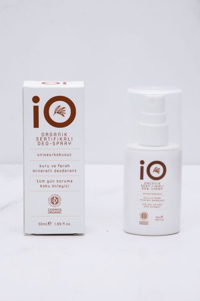 io Organik Sertifikalı Deo-sprey Unisex (unscented/kokusuz) - 3