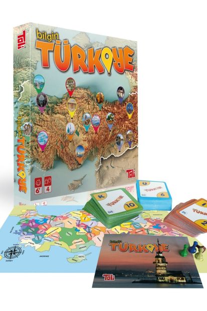 Toli Games Bilgin Türkiye Zeka Oyunu - 1