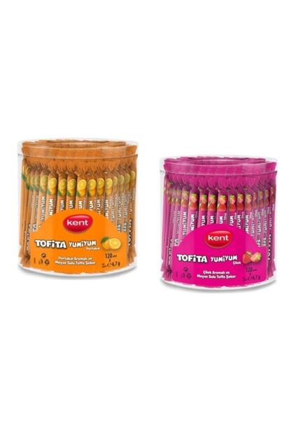 tofita Yumiyum 2'li Paket- Çilek&portakal - 240 Adet - Fiyatı