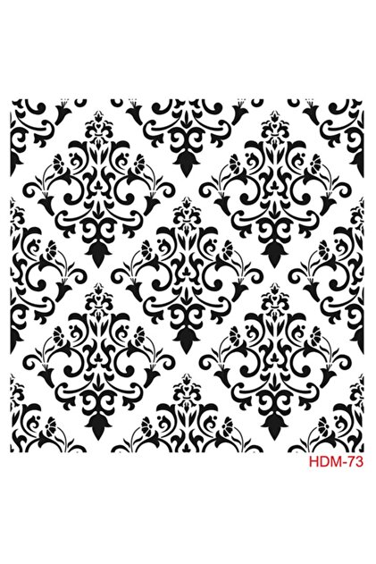 Hdm73 ديكور المنزل استنسل ميدي (25x25)