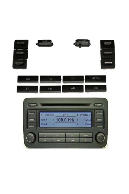 Volkswagen Caddy 2004 - 2011 Uyumlu Radyo Parça Tus Dügmesi