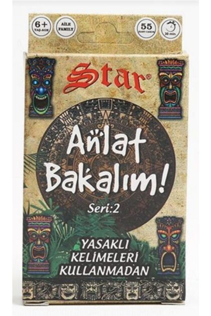Anlat Bakalım Oyun Kartı Yasaklı Kelimeler