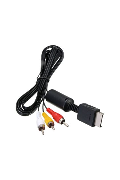 テレビ PS3 YUES PlayStation AV TV Bağlantı Kablosu – PS3/PS2/PS1 Uyumlu, RCA