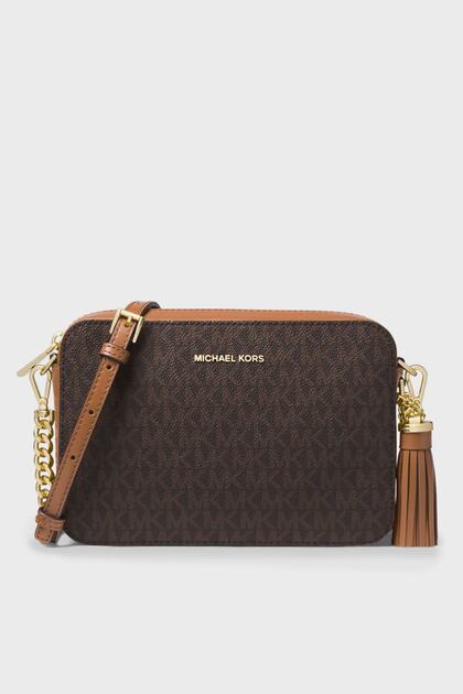 Women's Crossbody Bag with Logo and Detachable Extension Bag 32f8gf5m2b 200