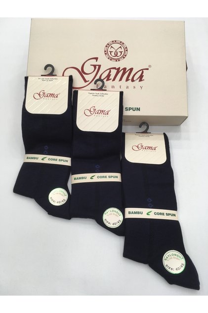 3 Pieces Bamboo 100% Natural Nylon-Free Patterned Thin Summer Men's Socks