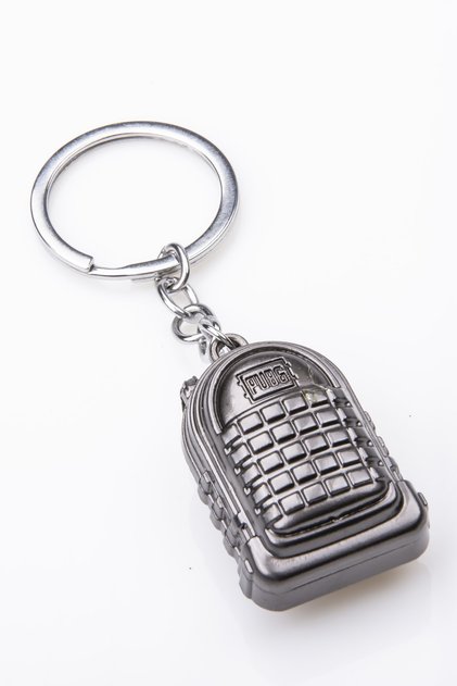 Pubg Metal Bag Keychain