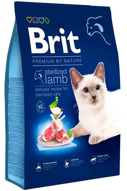 Genel Markalar Brit Premium Nature Sterilized Kuzulu Kedi Maması 8