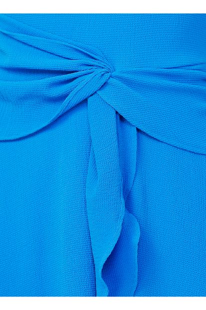 RANDOM Kadın Mavi Melanj Elbise - 2
