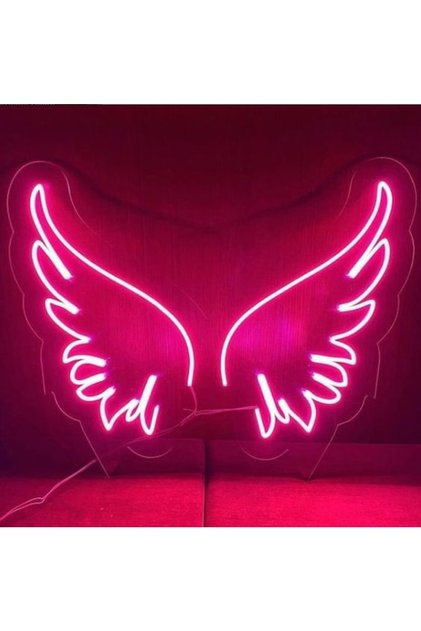 "melek Kanadı" Neon Led Tabela