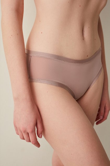 Kadın Seramik Bej Nude Colors Hiphugger Slip Külot