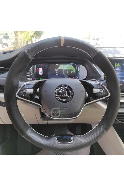 Skoda Skala 2020 Aracına Uyumlu Simit Kısmına Dikilen Kılıf