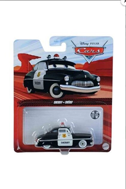 Mattel Disney Pixar Cars Metal Araba - Sheriff Dxv29 Hbk68