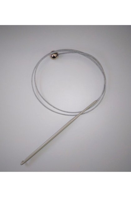 Stoplu Çelik Telli Misinalı 80 Cm No:4.00 Mm Tunus Şişi