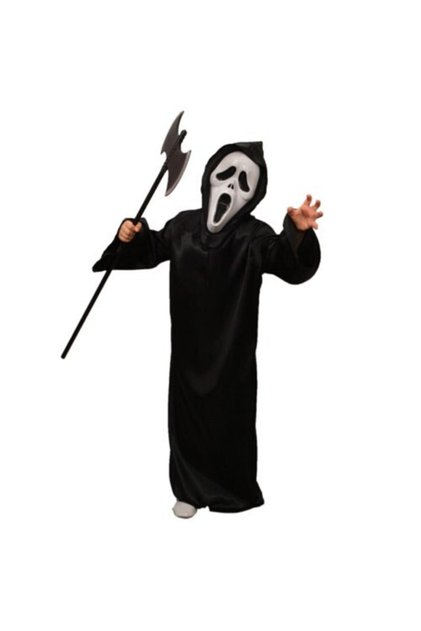 Unisex Children's Black Scream Costume