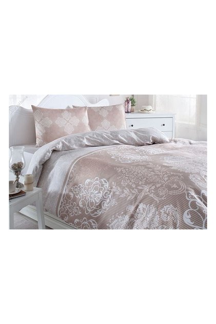 Serra Soft Life Satin Double Duvet Cover Set8697353356087