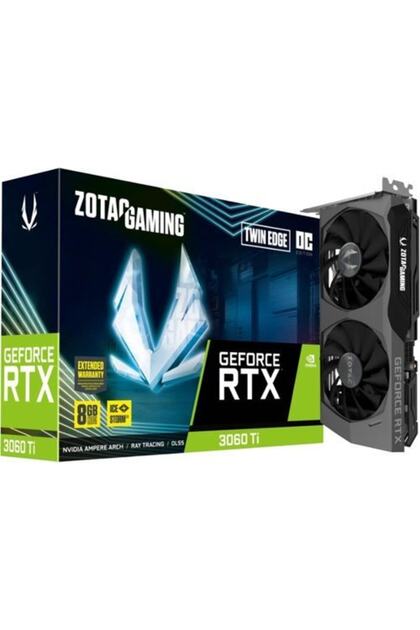 markomix Zotac Nvidia 8gb Rtx3060 Ti Twın Edge Gamıng Oc Gddr6 256