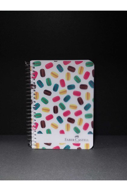 100 Sheets A6 (10x15 Cm) Lined Wire Plastic Cover Notepad