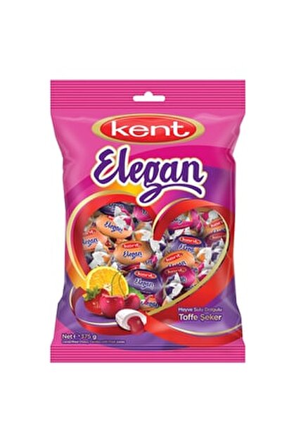 Kent Tofy Meyve Sulu Damla Sakızı Aromalı Şeker 750 Gr- Ikramlık