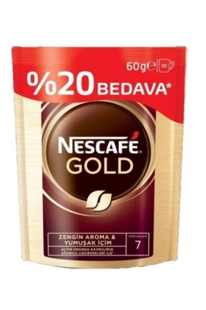 Gold Kahve 60 GR %20 Bedava