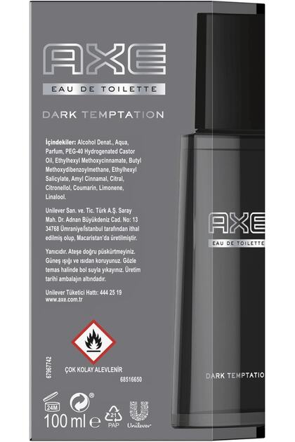 Axe Dark Temptation Edt 100 Ml - Fiyatı, Yorumları
