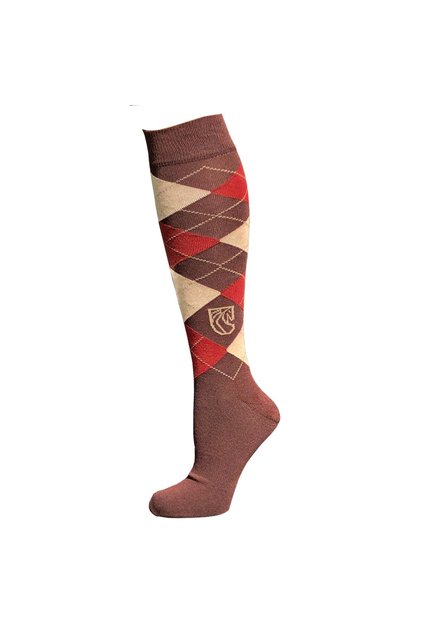 Plaid Riding Socks 41-44