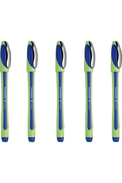 Blue Fine Tip Felt Tip Pen Fineliner Xpress 0.8 mm Pack of 5