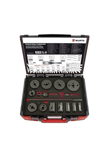 Würth Bi Metal 16 Parça Panç Seti - Fiyatı, Yorumları