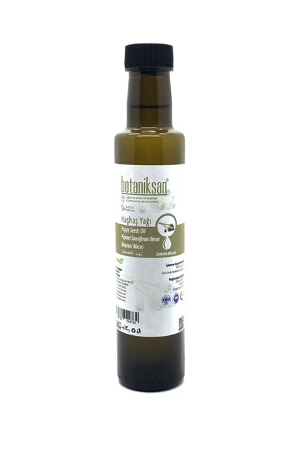 Poppy Oil 250ml Cold Pressed, Pure, Natural, Without Additives