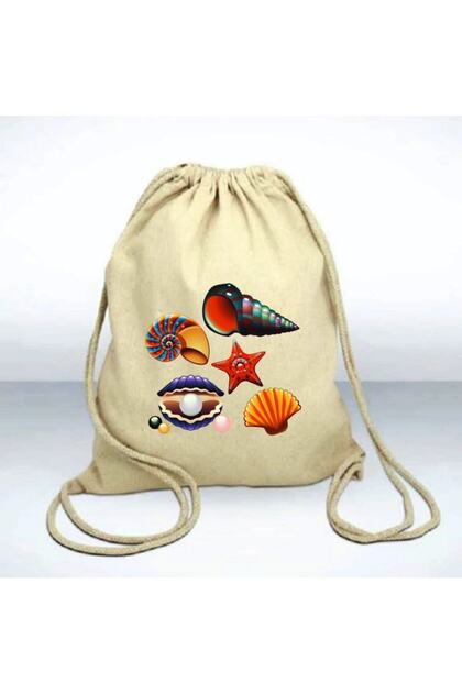 Printed Backpack