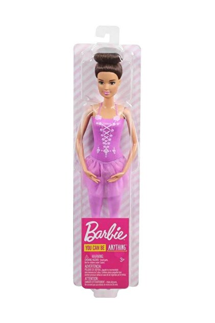 Barbie Balerin Bebekler GJL58 - Kumral Lila Elbiseli - 2