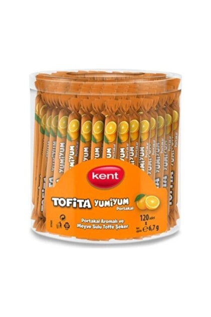 tofita Yumiyum 2'li Paket- Çilek&portakal - 240 Adet - Fiyatı