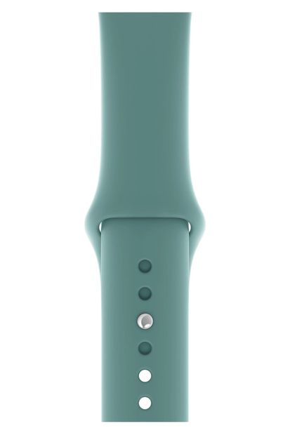 Fibaks Apple Watch 3 4 5 6 7 8 9 Se Nike 38 40 41mm Kaliteli Spor Klasik Slikon Kordon Kayış Bileklik - 1