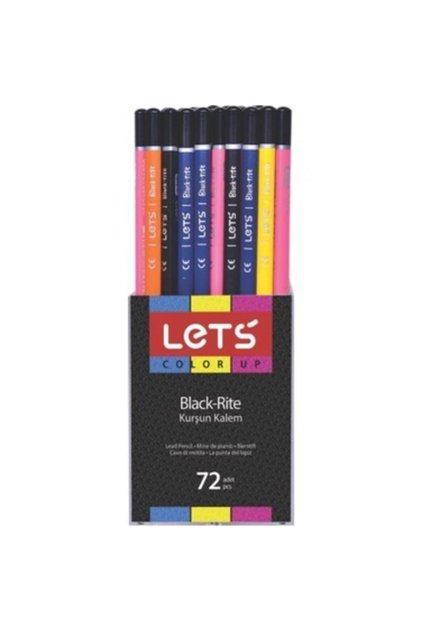 Color Up Kurşun Kalem 72 Adet
