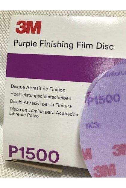 30667 Hookit 1500 Deliksiz Dsik Zımpara 150mm 1 adet
