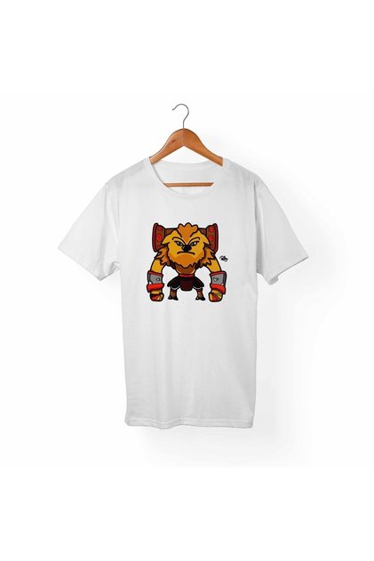 Unisex White Dota 2 Earthshaker T-Shirt