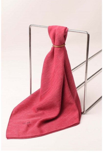 Kadın Silk Home Soft Koton Eşarp Pembe