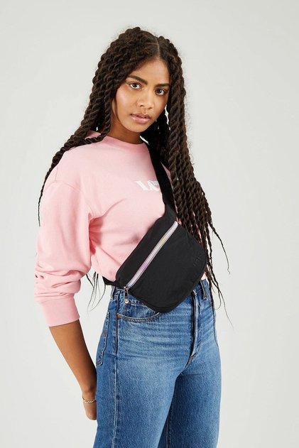 Women's Boxy Banana Sling Cross Waist Bag - 38115-0115