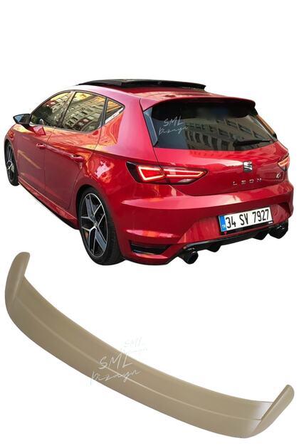 Seat Leon Mk3 Bagaj Üstü Spoiler/spoyler Ithal Plastik Kanat Rüzgarlık