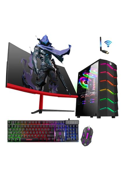 Gamepage Black Z145 I5-3470 16gb 120gb Ssd 1tb Rx550 4gb 23.8