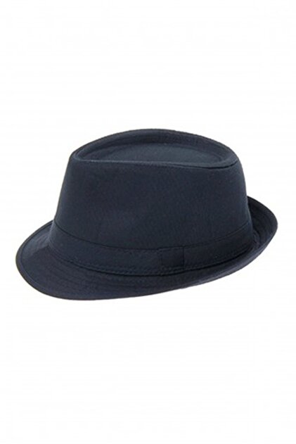Bay Şapkacı Unisex Basic Fötr Şapka 7277 Siyah - 1