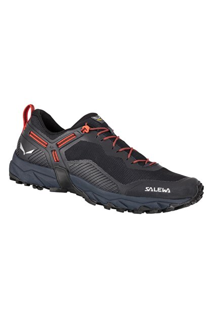 Salewa MS Ultra Train 3 Chaussures Trail Running Homme - Blue Dark Denim/Red Orange 13 UK
