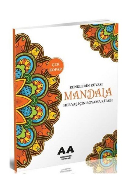 Mandala Renklerin Rüyası Boyama Kitabı