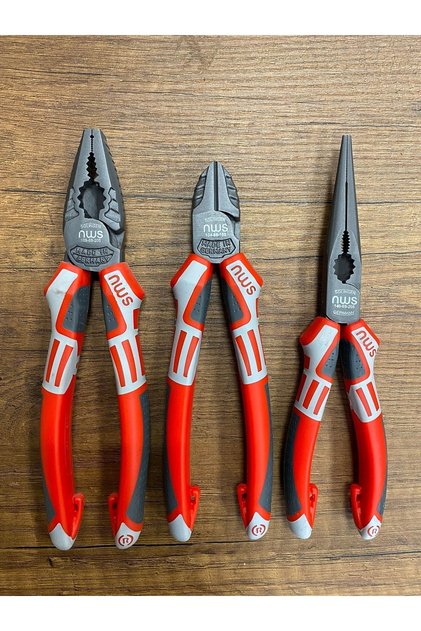 200 Mm Pense , 180 Mm Yan Keski , 200 Mm Kargaburun 3'lü Set Made In Germany