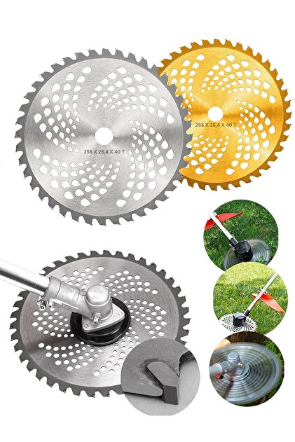 PROXTECH Motorlu Tırpan Ağaç Dal Kesme Testeresi 40 Diş 255x25,4 X