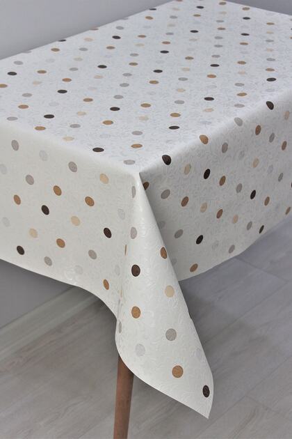 Astarlı Silinebilir Pvc Muşamba Masa Örtüsü 514puanlı - 1035-3a