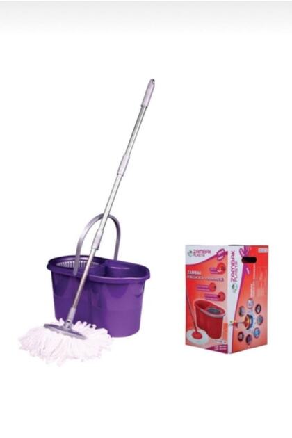 Dプライス商品 Zambak Plastik Temizlik Seti Dönerli Vileda Mop - Fiyatı, Yorumları